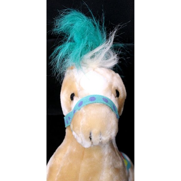 VTG Ringling Bros Barnum & Bailey Show Pony Horse Stuffed Animal Plush w/ Saddle - Picture 3 of 8